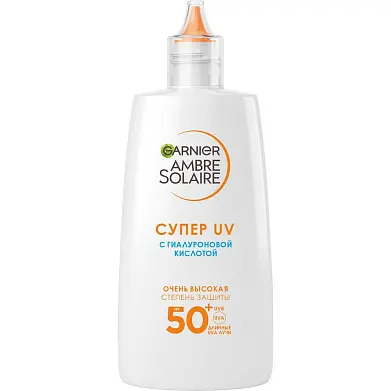 Garnier Ambre Solaire солнцезащитный флюид для лица с гиалуроновой кислотой 50 40 мл