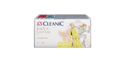Cleanic pure cotton тампоны normal 16 шт 
