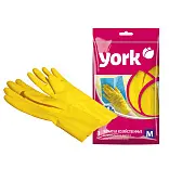 York перчатки резиновые размер m