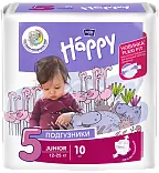 Подгузники для детей BELLA Happy 10 шт, вес 12-25 кг (5 мес)