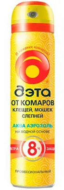 ДЭТА - АКВА Аэрозоль профессиональный 75мл
