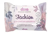 DIVA №25 влажные салфетки для снятия макияжа