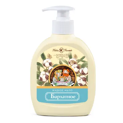 Невская Косметика мыло жидкое бархатное 300мл 