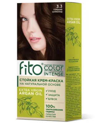 Fito color краска для волос тон 3.3 горький шоколад 