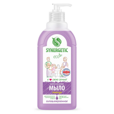 Synergetic жидкое мыло лаванда 0,5 л 