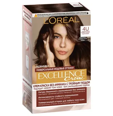 L` Excellence краска для волос 4 