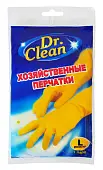 Dr Clean перчатки хозяйственные резиновые Размер S