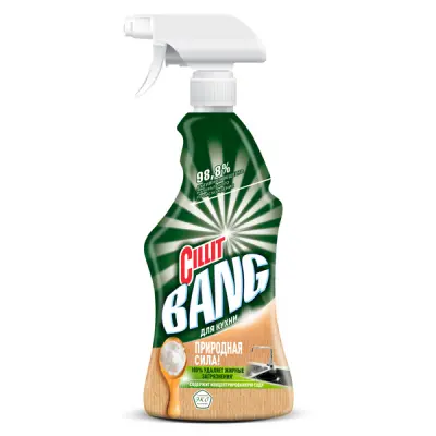 Cillit Bang чистящее средство для кухни природная сила сода 450 мл 