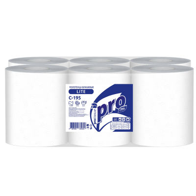 Protissue полотенца бумажные ролевые  однослойные 275 листов (1ед.=1 рул.) 