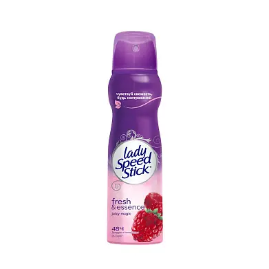 Lady Speed Stick дезодорант спрей fresh малина 150 мл