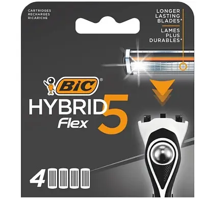 BIC 5 Кассеты (4 шт)