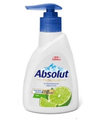 ABSOLUT Professional Жидкое мыло лайм, 250 гр 