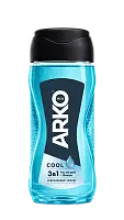 Arko men гель для душа и шампунь для волос 2 в1 cool 260 мл