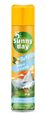 Sunny Day освежитель воздуха утро в горах 300 см3 