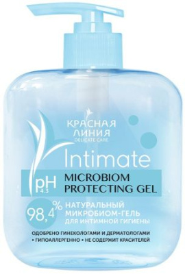 Красная Линия гель для интимной гигиены защита и комфорт 300 мл 
