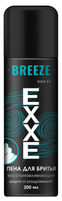 Exxe men пена для бритья breeze 200 мл 