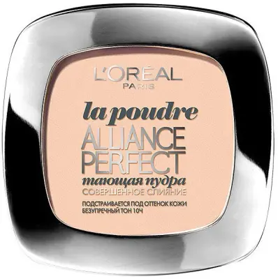 Компактная пудра LOREAL АЛЬЯНС ПЕРФЕКТ Ванильно-розовый 