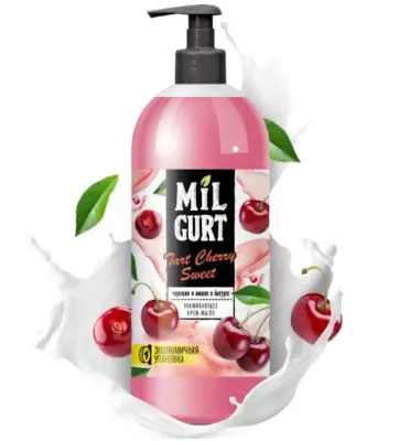 MILGURT вишня и черешня в йогурте 860 г 