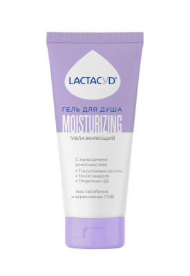 ЛАКТАЦИД гель для душа увлажняющий 250мл 