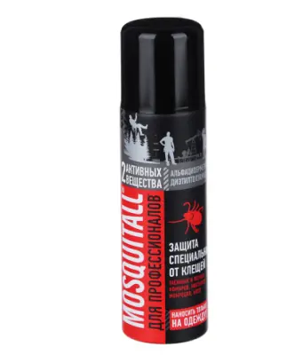 Mosquitall аэрозоль защита от клещей 200 мл 