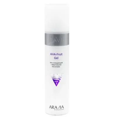 Aravia Professional гель очищающий с фруктовыми кислотами - 250мл 