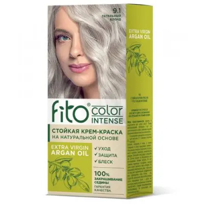 Fito color краска для волос тон 9.1 пепельный блонд 