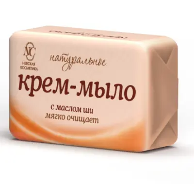 Невская косметика туалетное крем мыло натуральное с маслом ши 90 г 