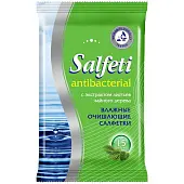 Salfeti №15 влажные салфетки антибактериальные с экстрактом листьев чайного дерева