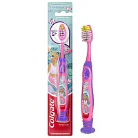 Colgate зубная щетка детская smile 5+ для детей от 5 лет ультрамягкая