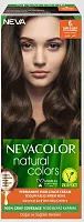 Nevacolor Natural Colors стойкая крем краска для волос 6. тёмно русый