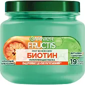 Fructis маска для волос рост во всю силу биотин укрепляющая для слабых волос склонных к выпадению 320 мл
