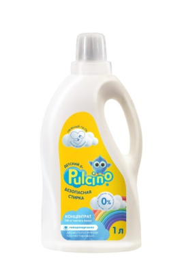 ФС PULCINO Средство для стирки жидкое для детского белья 0+ 1 л 