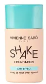 Vivienne Sabo тональный крем матирующий shakefoundation matt  тон 01