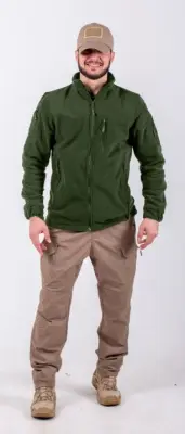 Black Rams Мужская Флисовая куртка О 1006 Хаки XL 