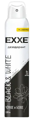 Exxe женский дезодорант черное и белое black & white 200 мл xl размер
