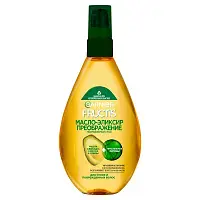 Fructis преображение масло эликсир для восстановления питания блеска и легкого расчесывания сухих поврежденных окрашенных волос против секущихся кончиков 150 мл