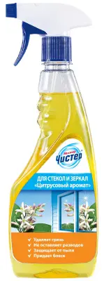 Мистер Чистер средство для мытья стёкол аромат цитруса 500мл 