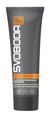 SVOBODA MEN CARE крем после бритья с антибактериальном эффектом 76 мл