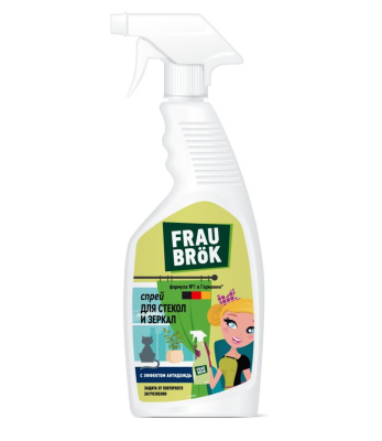 Frau Brök спрей для стекол и зеркал 500 мл 