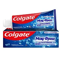 Colgate зубная паста макс фреш взрывная мята 80 г