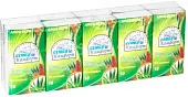 Семья и Комфорт платочки бумажные 3 х слойные алоэ не менее 1 спайки = 10 пачек 1шт = 1 пачка