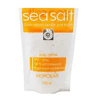 Соль д/ванн 'МОРСКАЯ' йод-бром (дой-пак), 1000г