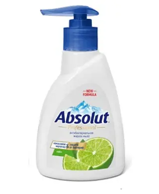 ABSOLUT Professional Жидкое мыло лайм, 250 гр