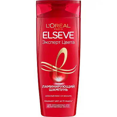 Elseve ламинирующий шампунь эксперт цвета для окрашенных или мелированных волос 250 мл