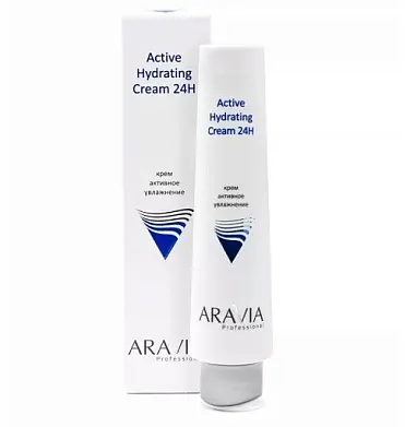 Aravia Professional крем для лица активное увлажнение 100мл