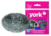 York губка спиральная стальная макси 1 шт