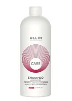 OLLIN CARE шампунь против выпадения волос с маслом миндаля 1000 мл