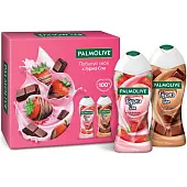 Palmolive пн гурмэ спа клубника в шоколаде крем гель для душа 250 мл+крем гель для душа 250 мл