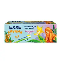 Exxe baby зубная паста банановый шейк 75 мл 2-6 лет