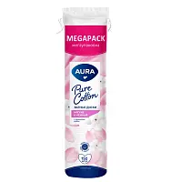 Aura ватные диски 150 шт